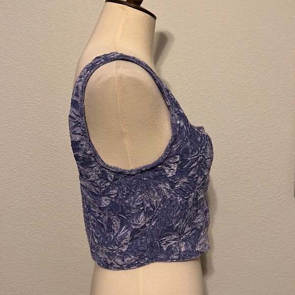 NEW Wild Fable velour crop tank top - Picture 9 of 14